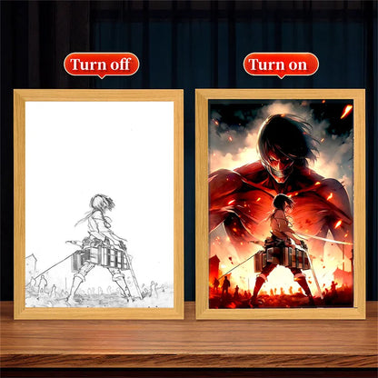 Attack On Titan Moon Lamp