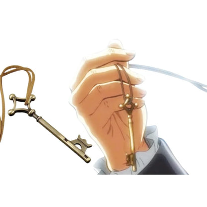 Attack on Titan 1:1 Same Key Necklace Punk Retro Pendant Cartoon Fashion Accessory Cosplay Prop Anime Children's Birthday Gift