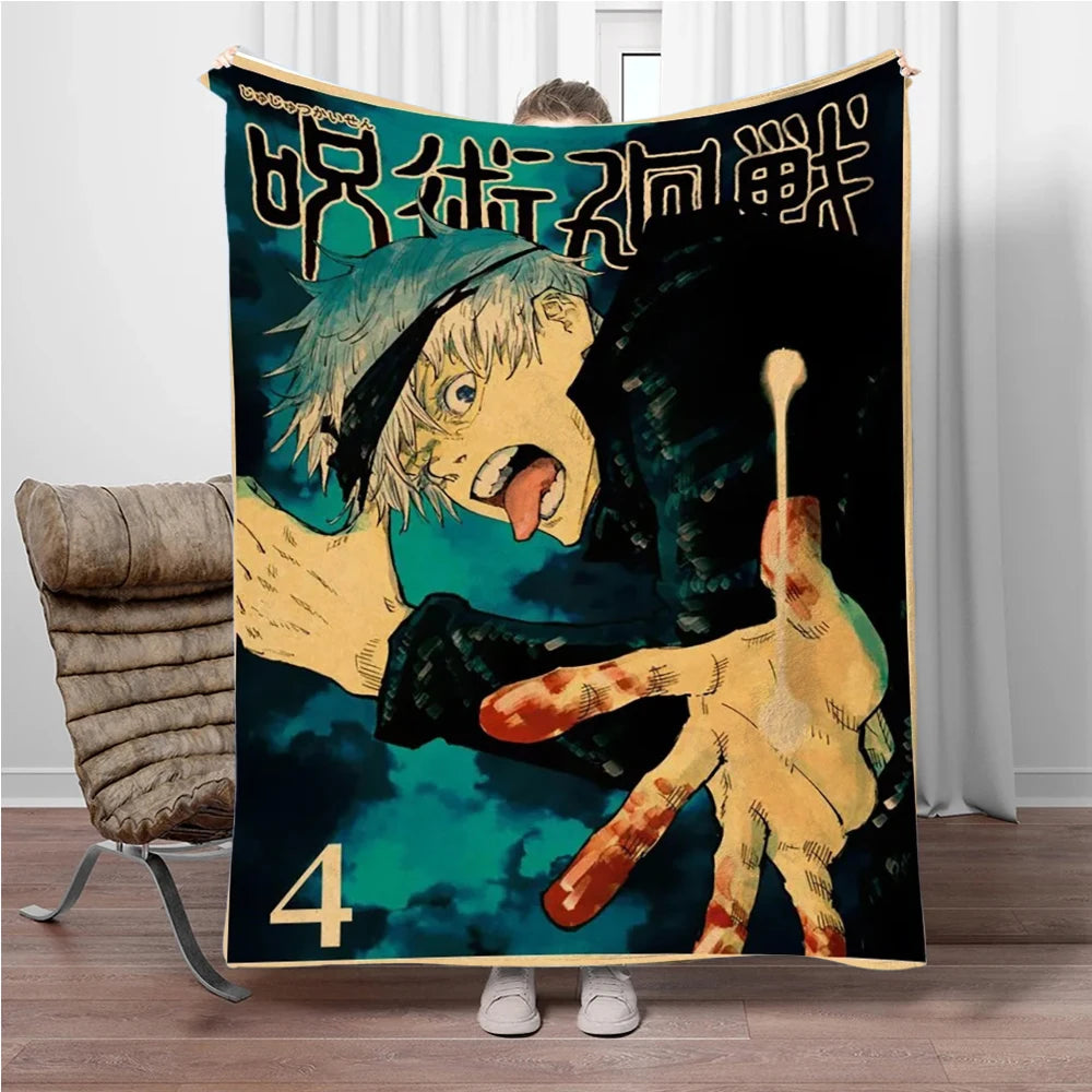 Jujutsu Kaisen Flannel Blanket