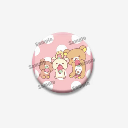 Rilakkuma Bear Badge Pin