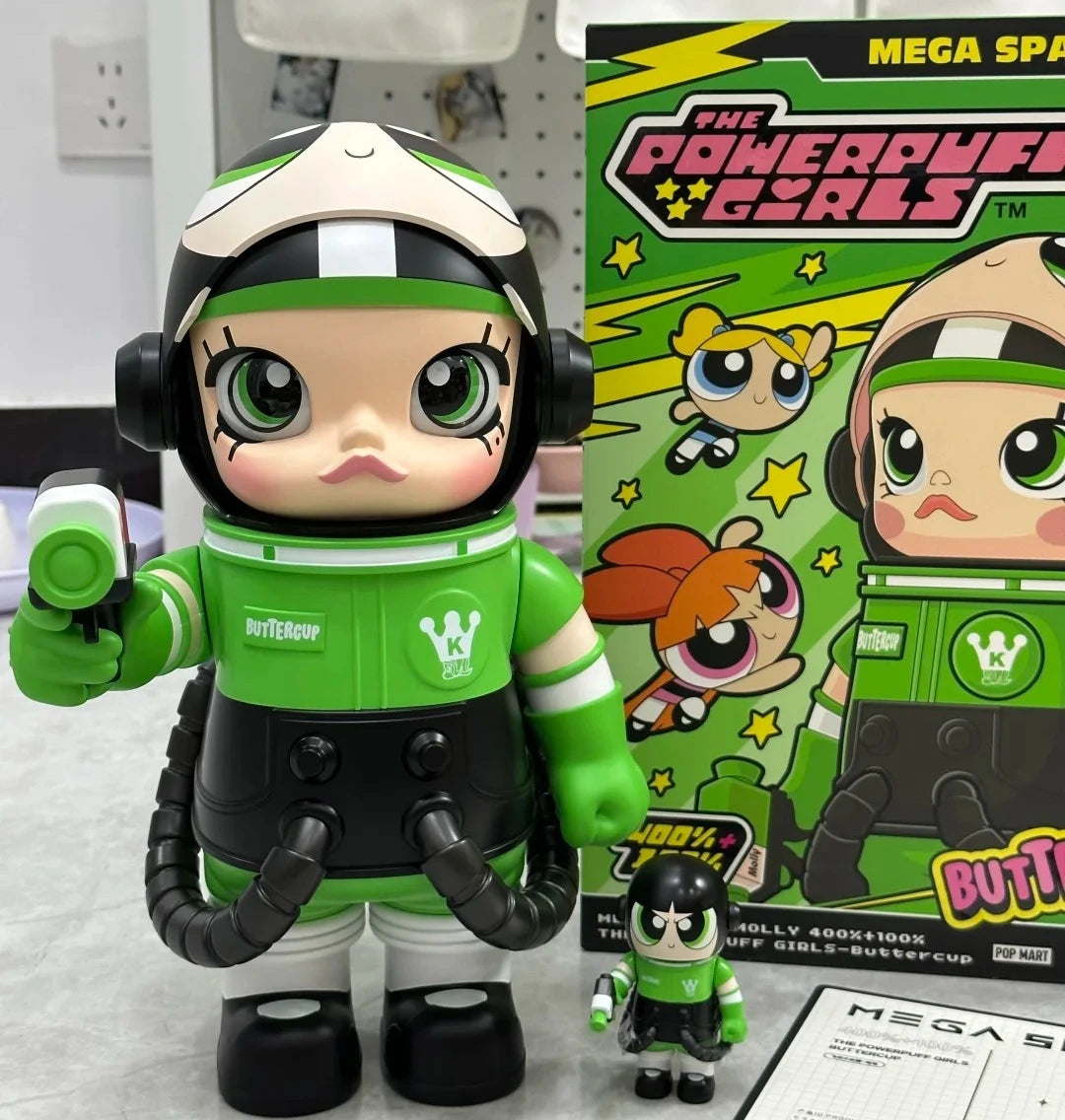 POP MART Giant Space Molly 400% Series Limited Edition Anime Action Figure Decorative Ornament Collectible Christma Gift