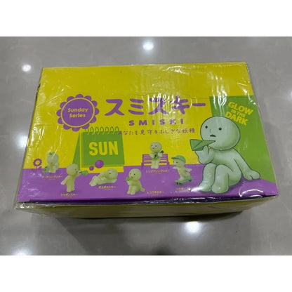 Sonny Angel Mini Figure Smiski Birthday Sunday Living Yoga Work Bath Hippers Moving Series Mystery Surprise Blind Box Toys Gifts