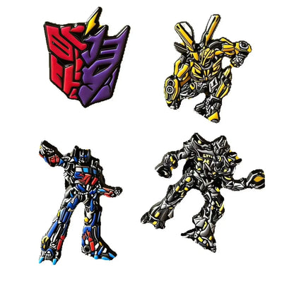 Anime Character Enamel Brooch Pin