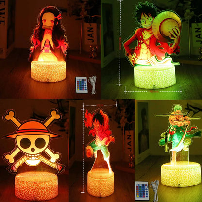 One Piece Luffy LED Lamp