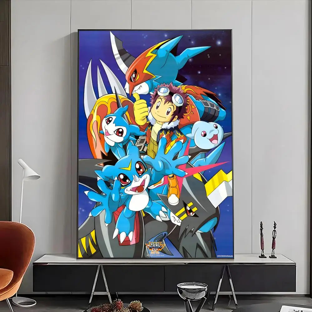 Digimon Poster Wall Art