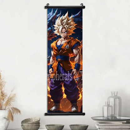 Dragon Ball Goku Canvas Poster