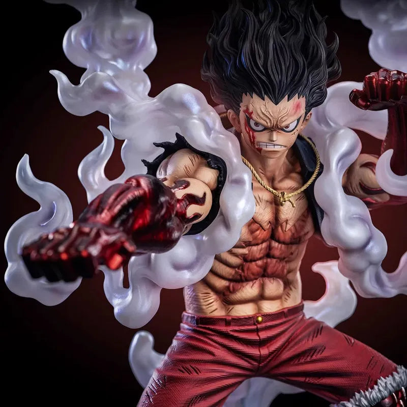 JT Figure Studio One Piece Snake Man Luffy Action Figure 30cm Anime PVC Model Toy Collectible Figurine For Kids Anime Fans Gift
