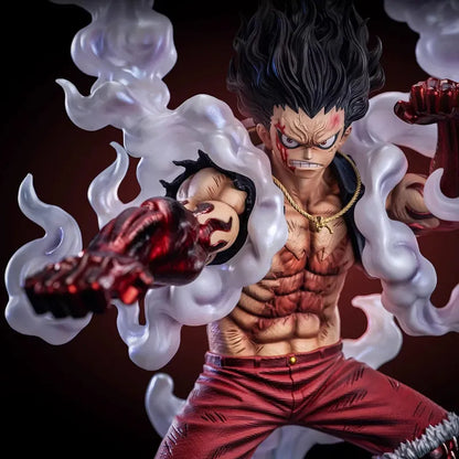 JT Figure Studio One Piece Snake Man Luffy Action Figure 30cm Anime PVC Model Toy Collectible Figurine For Kids Anime Fans Gift
