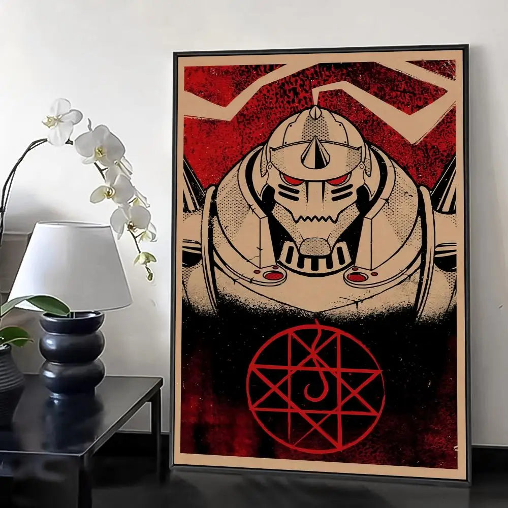 Fullmetal Alchemist Wall Poster – HD Canvas Print