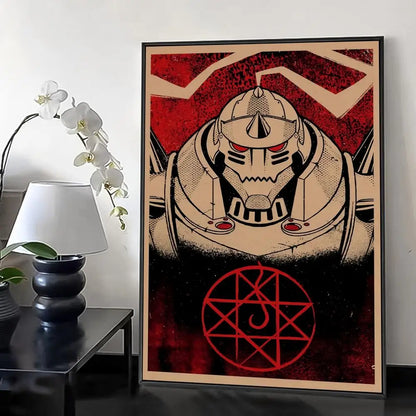 Fullmetal Alchemist Wall Poster – HD Canvas Print