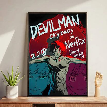Devilman Crybaby Poster Wall Decal