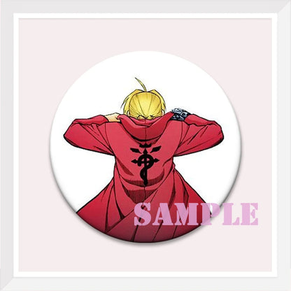 Fullmetal Alchemist Roy Mustang Pin Badge