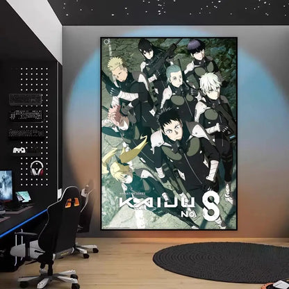 Kaiju No. 8 Kafka Canvas Poster