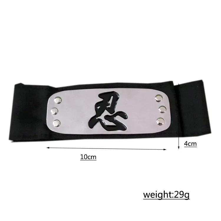 New Ninja Headband Rebel Leaf Narutos Creative peripheral Forehead Protector Coslapaly Anime Peripheral