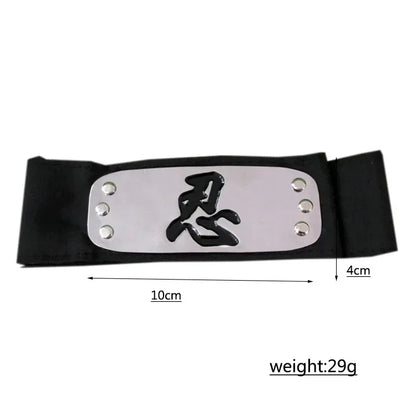 New Ninja Headband Rebel Leaf Narutos Creative peripheral Forehead Protector Coslapaly Anime Peripheral