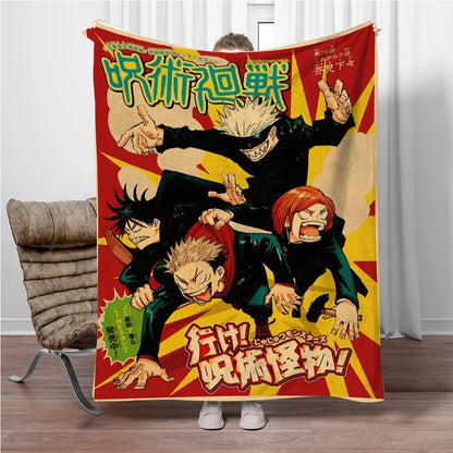Jujutsu Kaisen Flannel Blanket