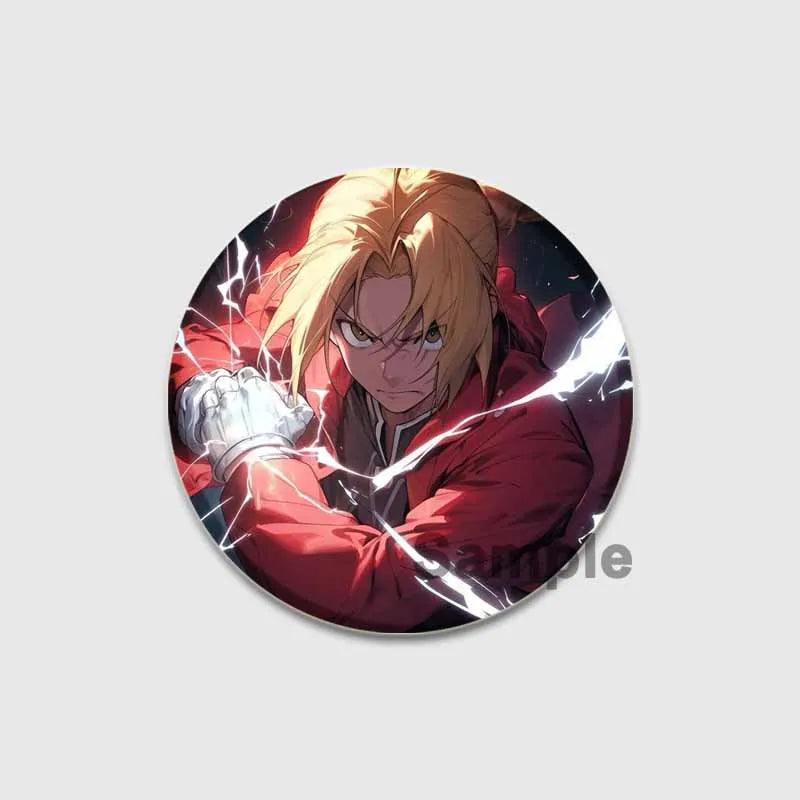 Fullmetal Alchemist Enamel Brooches