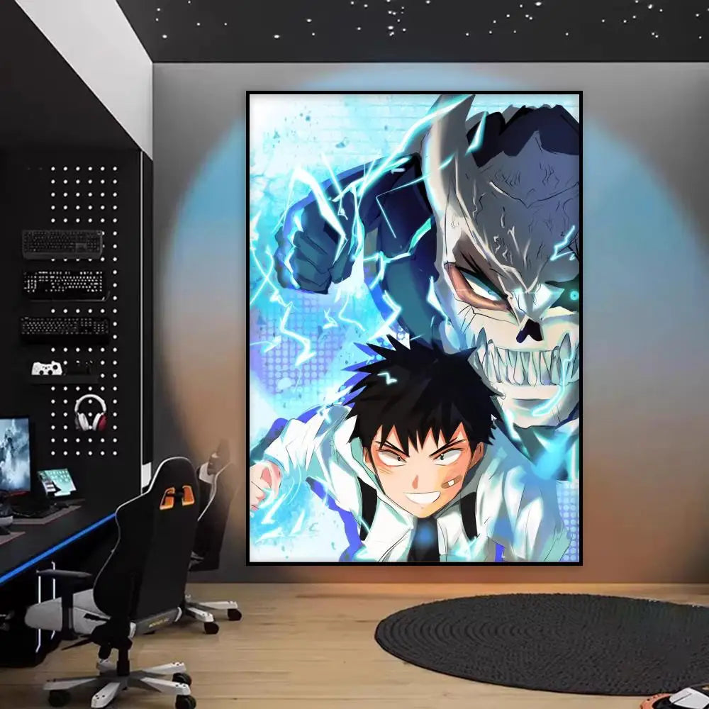 Kaiju No. 8 Kafka Canvas Poster