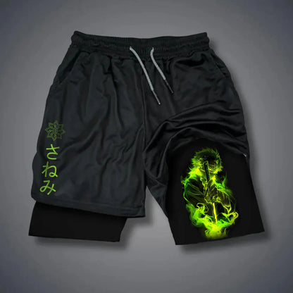 Demon Slayer Tanjiro Gym Shorts