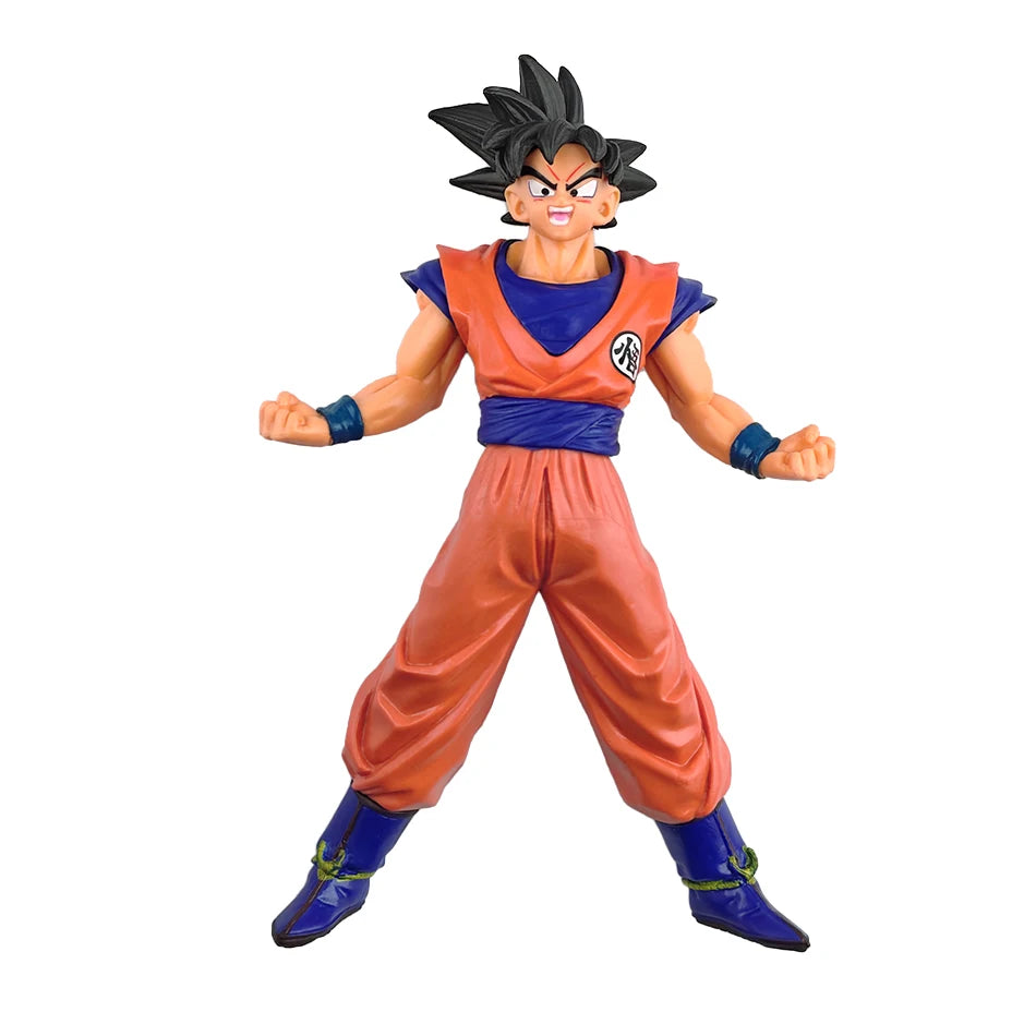 17-18CM Anime Dragon Ball Z Super Saiyan Son Goku Broly Vegeta Anime Action Figures Model Gifts Toys Figurines for Kids