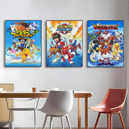 Digimon Poster Wall Art