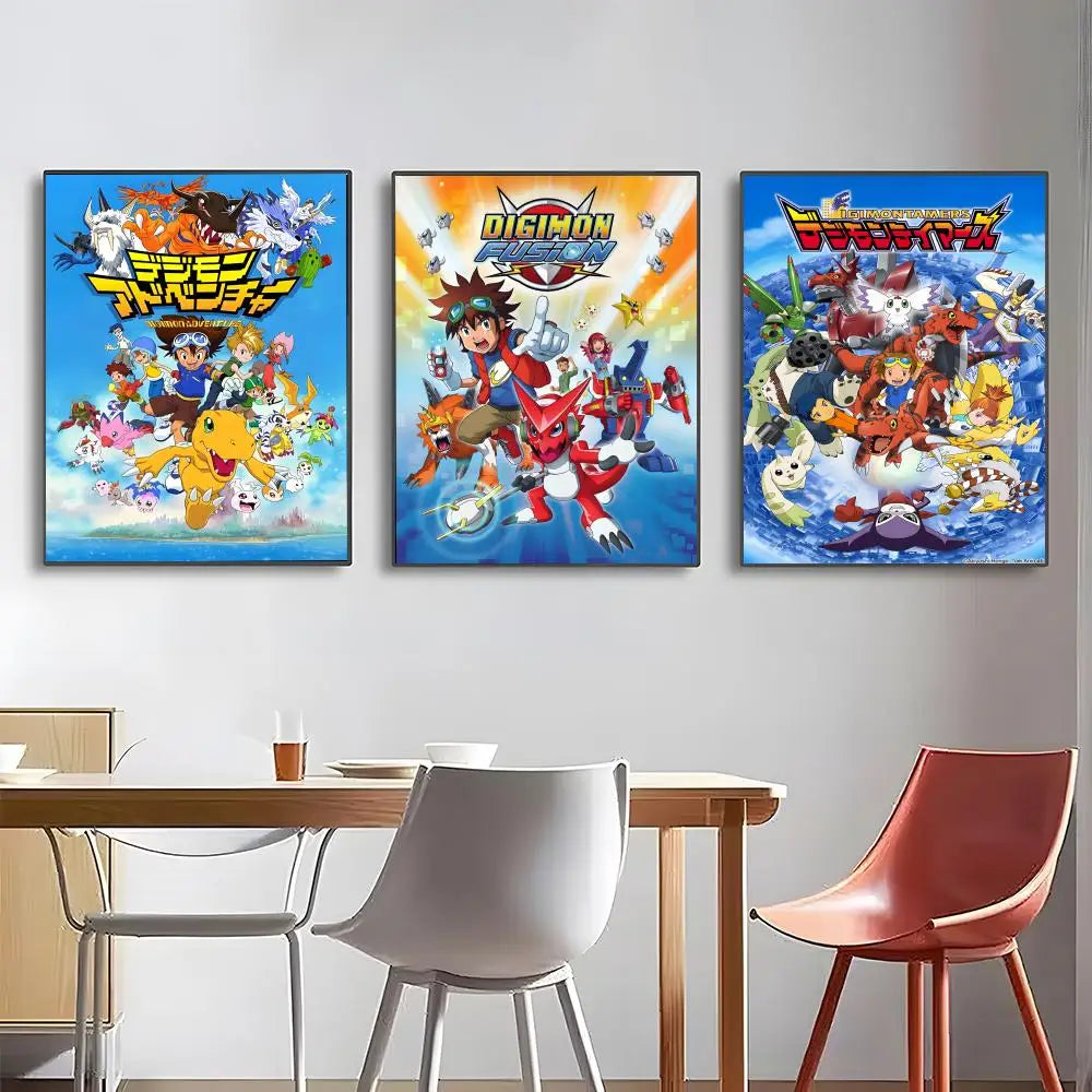 Digimon Poster Wall Art