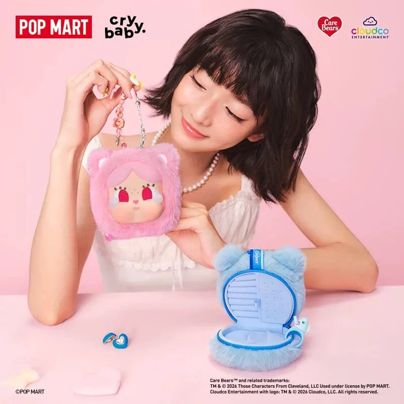 Genuine in Stock POP MART Crybaby Care Bears Series Mini Bag Blind Box Ornament Gift
