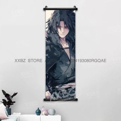 Naruto Hyuga Hinata Canvas Scroll
