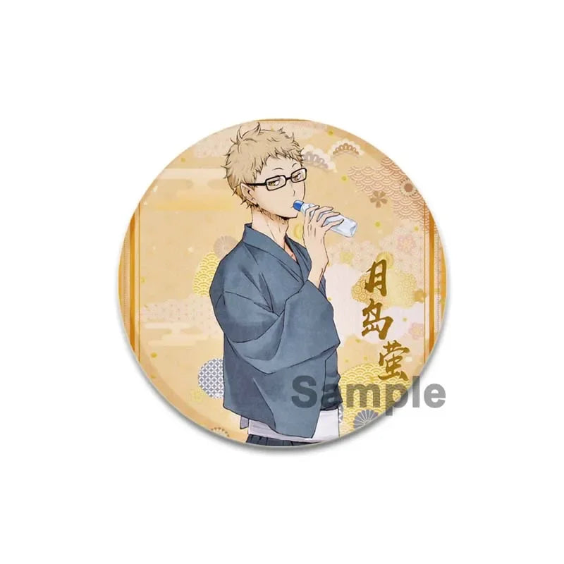 Haikyuu! Karasuno Brooch Pins