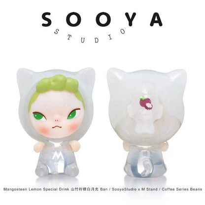 Genuine Sooya Mstand Coffee Beans Series Mini Figure Blind Box Ornament Collection Cute Toys Gift