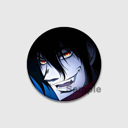 Hellsing Ultimate Tinplate Brooch