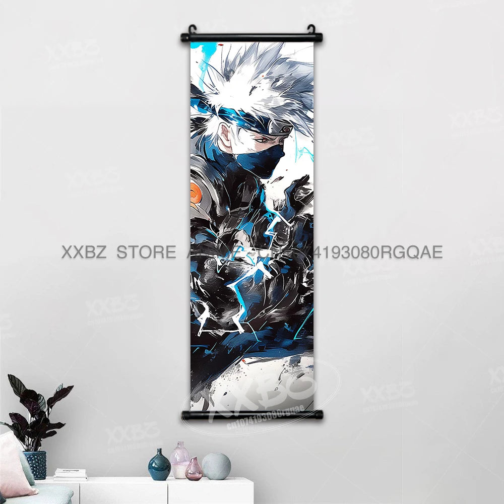 Naruto Hyuga Hinata Canvas Scroll