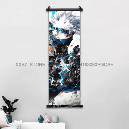 Naruto Hyuga Hinata Canvas Scroll