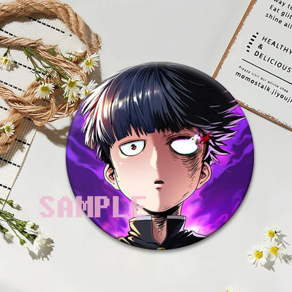 Mob Psycho 100 Shigeo Kageyama Button Pin