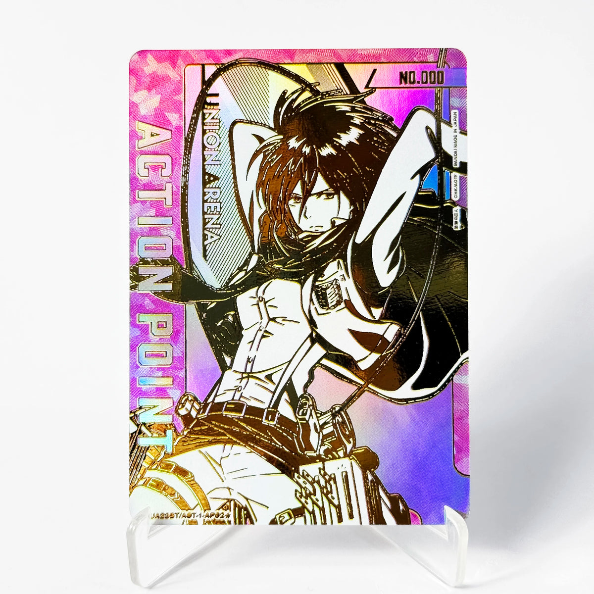 UNION ARENA AP Rarity Card Attack on Titan The 100 Girlfriends Who Really Love You TCG Anime Collection Quality Foil Proxy Cards