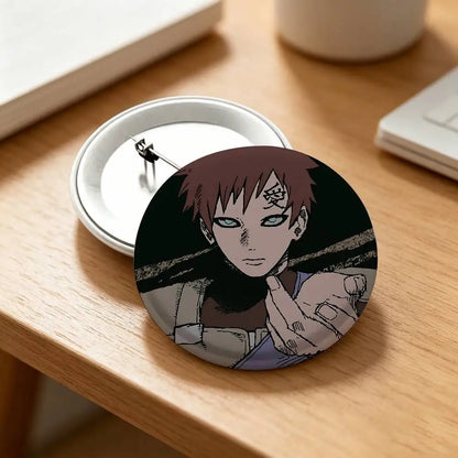 G-Gaara Badges Tinplate Soft Button Pin Brooch Metal Badge Custom Jewelry Accessories Hat Bag Lapel
