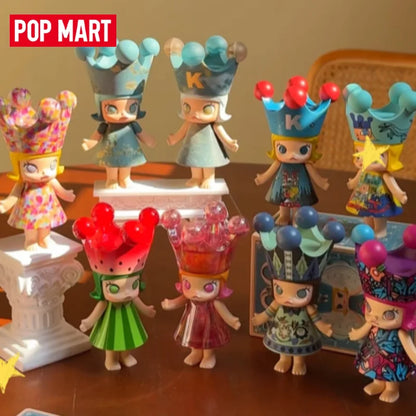 Genuine in Stock POPMART MEGA ROYAL MOLLY 100% Anniversary Series 1 Blind Box Ornament Gift