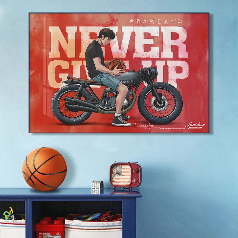 Slam Dunk Poster Canvas