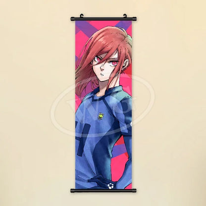 Blue Lock Reo Mikage Canvas Scroll