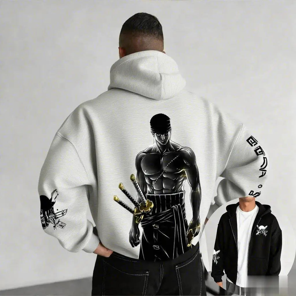 One Piece Zoro Oversized Hoodie