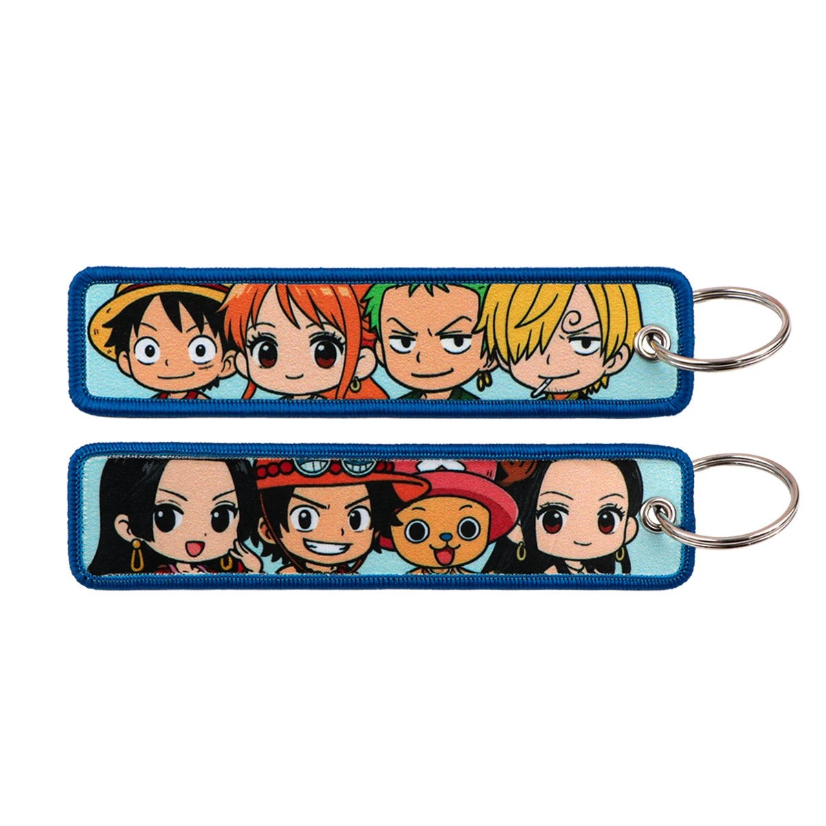 Anime Character Embroidery Keychain