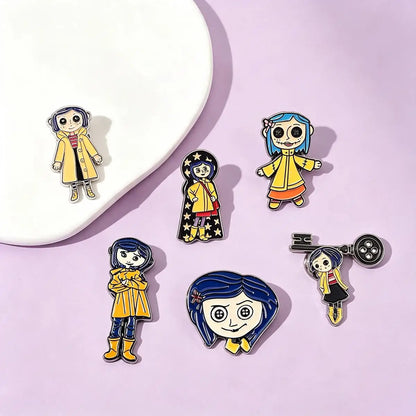 Horror Movie Ghost Mom Brooch