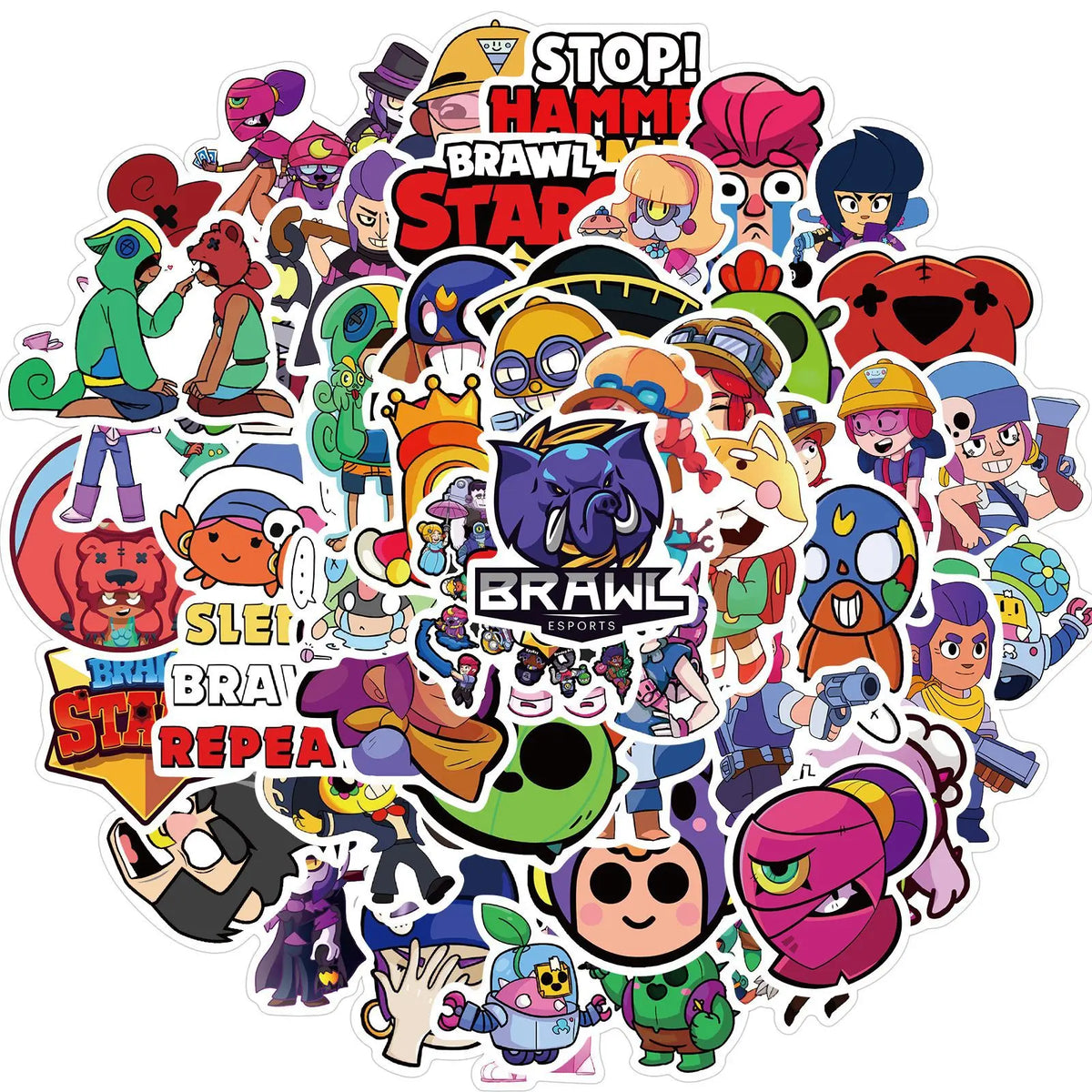 Brawl Stars Leon Stickers