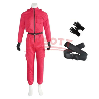 Red Calamari Jumpsuit