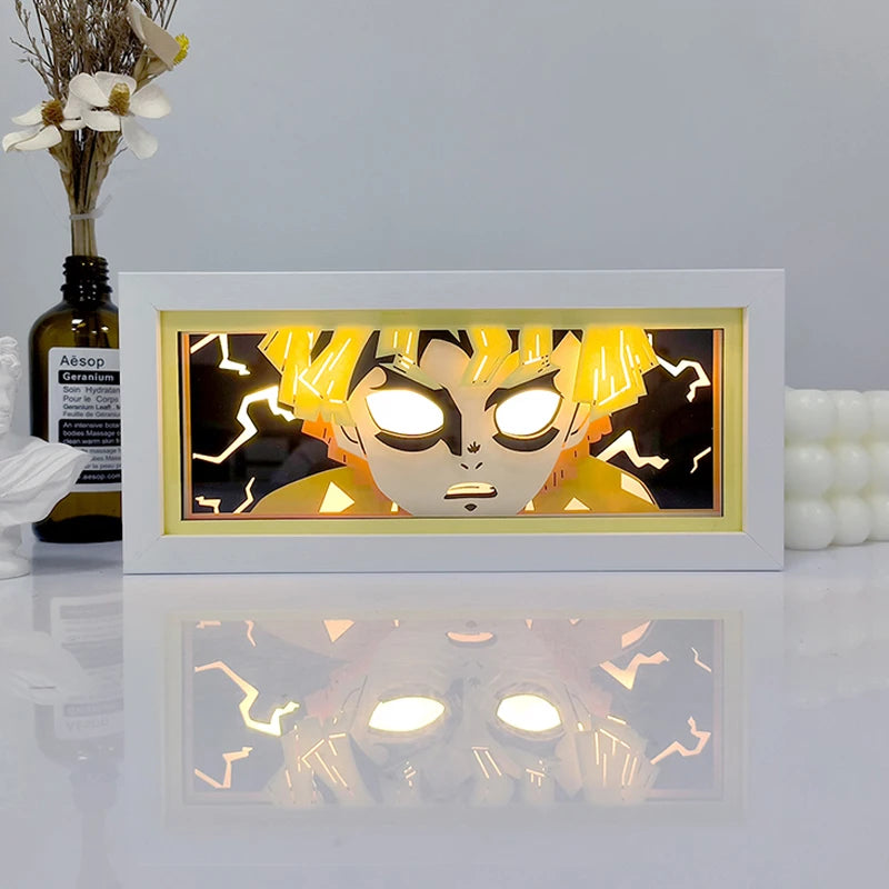 One Piece Zoro Shadow Box