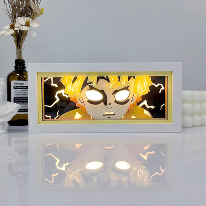One Piece Zoro Shadow Box