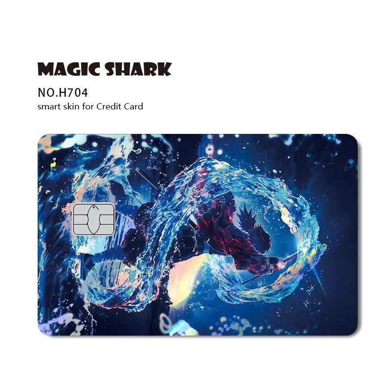 Demon Slayer Shinny Holographic Card Skin