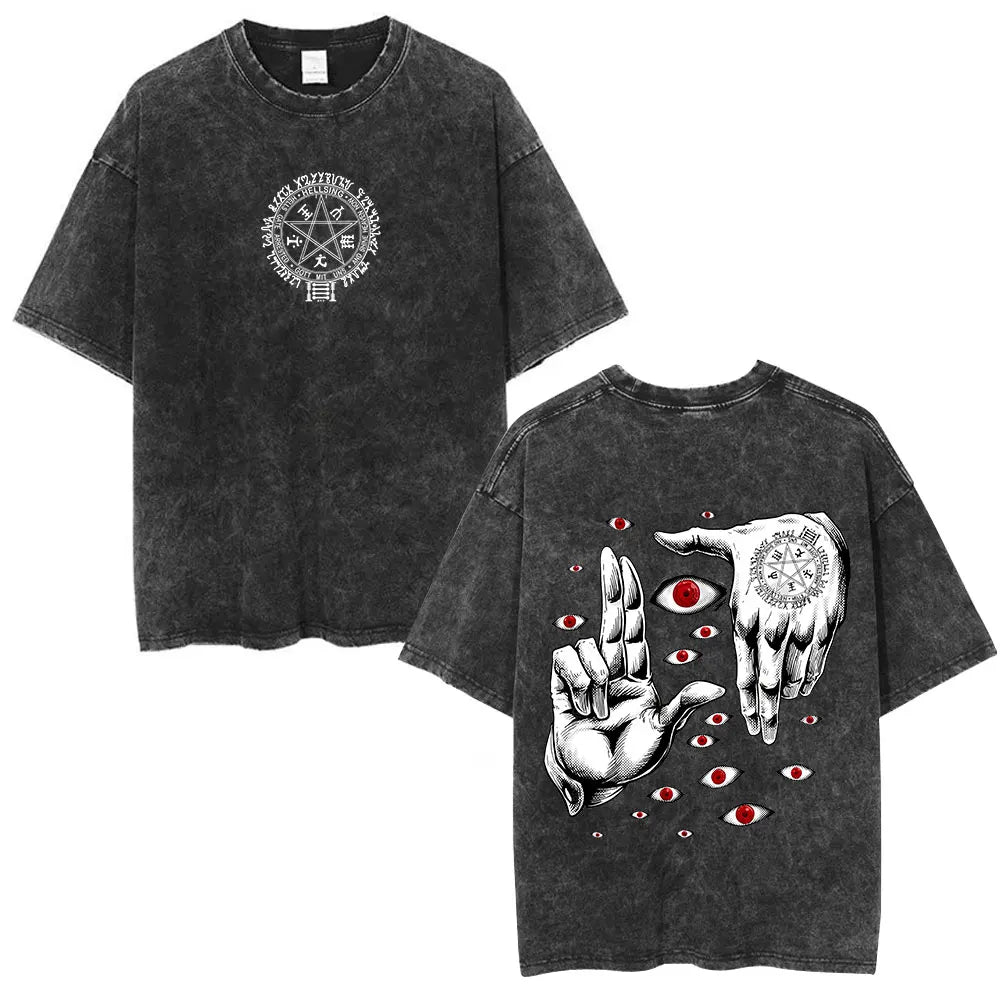 Hellsing Ultimate Alucard Washed T-Shirt