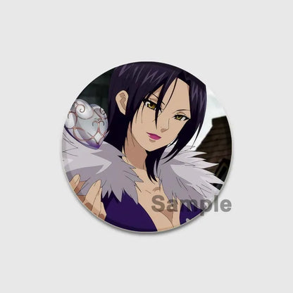 The Seven Deadly Sins Badge Brooch