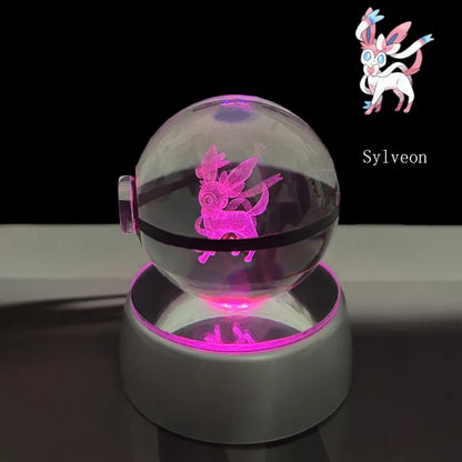 Pokemon Pikachu LED Crystal Ball